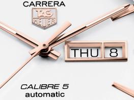 Carrera 5 Day-Date Automatic – 41mm - TAG Heuer