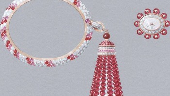 Pompon transformable long necklaces - Van Cleef & Arpels