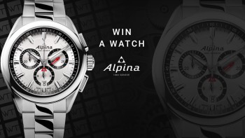 Win an Alpina Alpiner Quartz Chronograph - Alpina