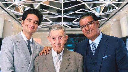 The three generations reunited © Jacob & Co. 