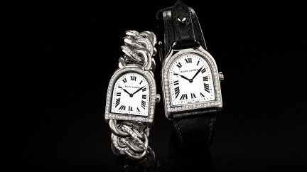 The Stirrup Petite Link Watch and The Stirrup Small Watch © Ralph Lauren