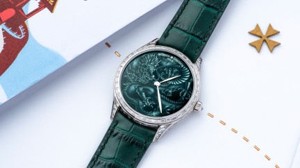 Les Cabinotiers Grisaille High Jewellery – Dragon © Vacheron Constantin