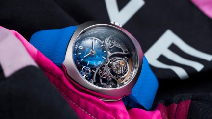 Streamliner Cylindrical Tourbillon Skeleton Alpine Limited Edition © H. Moser & Cie