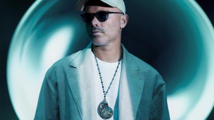 Hublot Ambassador Daniel Arsham wearing the Arsham Droplet © Hublot
