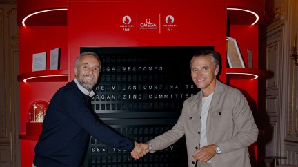 L’OMEGA House Paris célèbre Milano Cortina 2026 © OMEGA