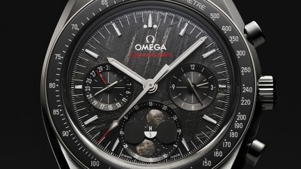 Speedmaster Moonphase Meteorite © Omega