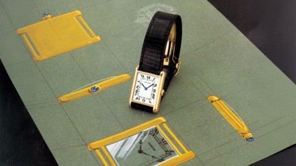 COVER, Dessin de la montre Tank datant de 1979, Archives Cartier © Cartier