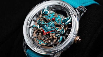 Tourbillon Skelet Sapphire - Bushido © Jaquet Droz