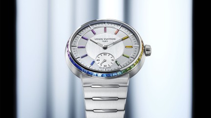 Tambour Platinum Rainbow © Louis Vuitton