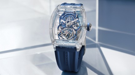 Jetliner Tourbillon 8 Sapphire Blue © Cvstos