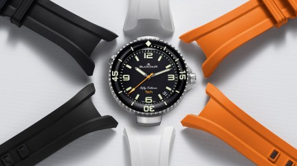 La Fifty Fathoms Tech 45 mm et ses bracelets © Blancpain