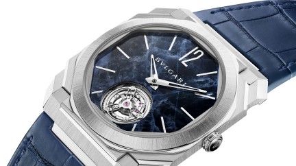 La nouvelle Octo Finissimo Marble Tourbillon © Bvlgari