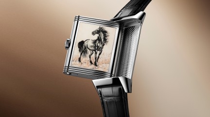 The Reverso Tribute Enamel ‘Xu Beihong’  © Jaeger-LeCoultre 