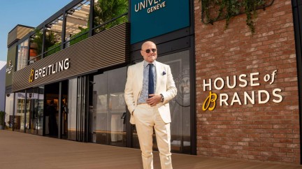 Georges Kern at House of Brands Pavillion / Dubai Watch Week © Breitling
