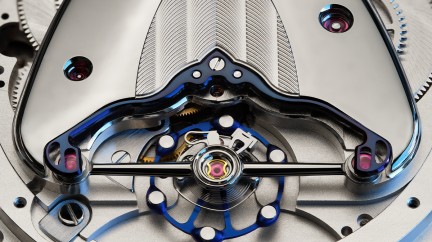 Triple shock‑absorbing system © De Bethune