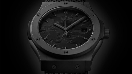 Classic Fusion Yohji Yamamoto All Black Camo © Hublot