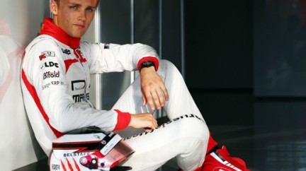 Un squelette à 300 km/h, au poignet de Max Chilton - Armin Strom