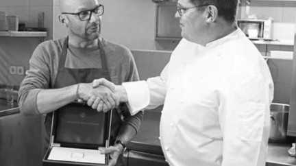 Video. Partnership with "Les Grandes Tables de Suisse" - Baume & Mercier