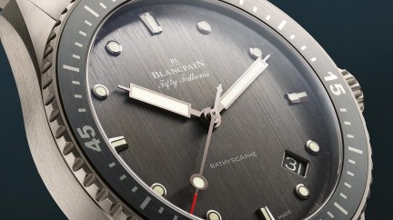 Bathyscaphe in titanium: - Blancpain