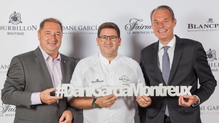 Dani Garcia in Switzerland - Blancpain