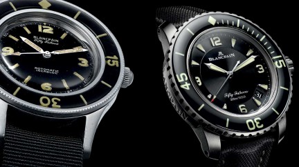 Back in Time: the Fifty Fathoms through the ages - Blancpain