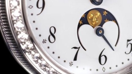 Video. Classique Phase de Lune Dame 9088 - Breguet