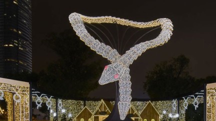 Serpenti shines at Hong Kong Statue Square  - Bulgari