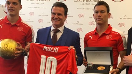 Official Timekeeper of the Swiss National Football Team - Carl F. Bucherer