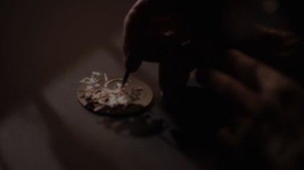 Mademoiselle Privé Coromandel Table Clock  - Chanel