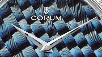 Artisans Feather Watch, "Blue Jay" - Corum