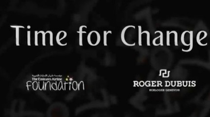 Video. Emirates Foundation with Roger Dubuis for the "Time for Change" initiative  - Roger Dubuis 