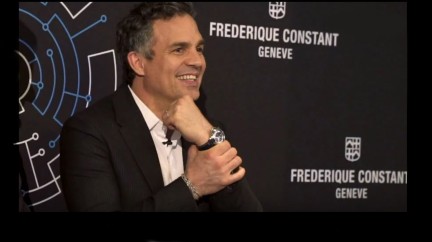 The Hybrid Manufacture launched in NYC with Mark  Ruffalo  - Frederique Constant