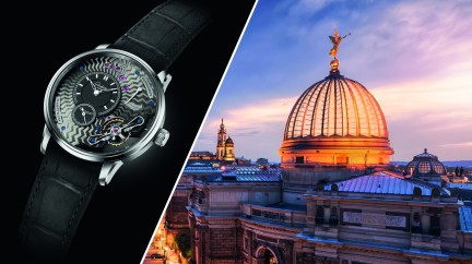 PanoInverse in platinum  - Glashütte Original