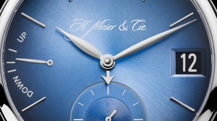 Endeavour Perpetual Calendar Funky Blue - H. Moser & Cie