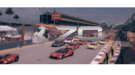 Ferrari 70th anniversary parade in Singapore - Hublot