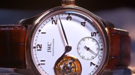 Video. Portuguese, Hand-Wound Tourbillon - IWC