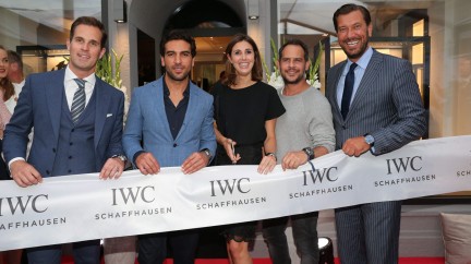 Celebrating boutique opening in Munich  - IWC Schaffhausen