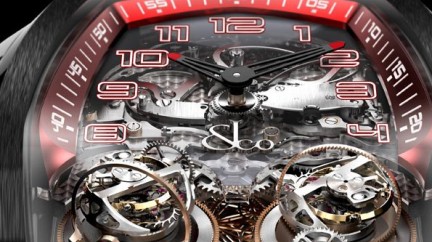Twin Turbo Triple-Axis Double Tourbillon Minute Repeater - Jacob & Co. 