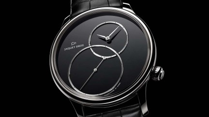 Grande Seconde Off-Centered Onyx - Jaquet Droz