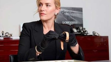 Video. Longines welcomes Kate Winslet in Saint-Imier - Longines