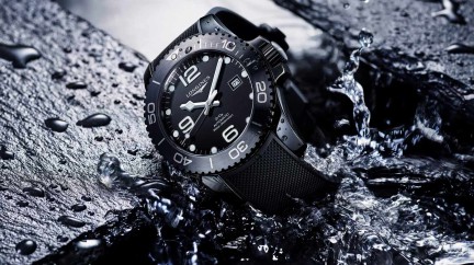 HydroConquest, black ceramic - Longines
