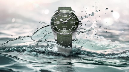 HydroConquest: a new look in green  - Longines 