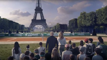 On the road to Roland-Garros with Steffi Graf, Andre Agassi and the Conquest V.H.P - Longines