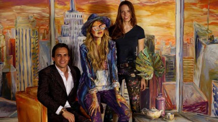 Artistic performance by Alexa Meade - Maurice Lacroix