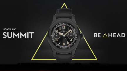 Meet Montblanc first smartwatch  - Montblanc
