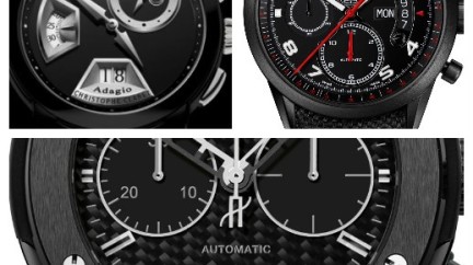 La face sombre de l’élégance - Montres noires