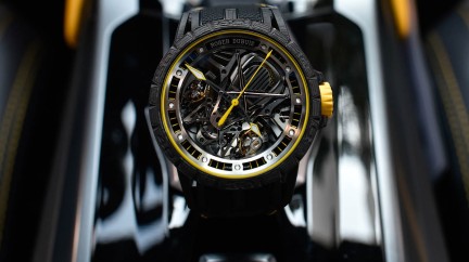 A watch inspired by the Lamborghini Aventador - Roger Dubuis