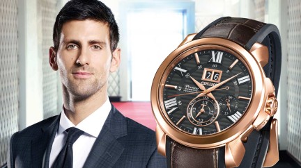 New Premier Special Edition for Novak Djokovic - Seiko