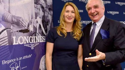 Video. Stefanie Graf opens the Longines store in Paris - Longines