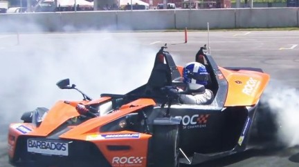 Video. Race of Champions London  - TAG Heuer